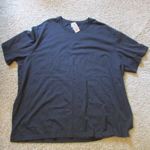 NWT Duluth Trading Relaxed Fit Longtail 4X Black Crew Neck S/S T-Shirt Heavy - Picture 1 of 2